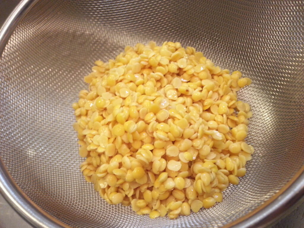 黄えんどう豆　炊き方