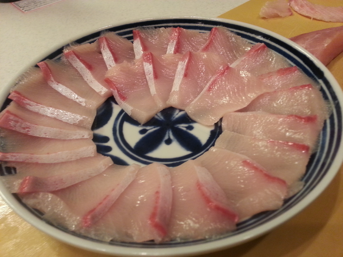 盛りつける写真