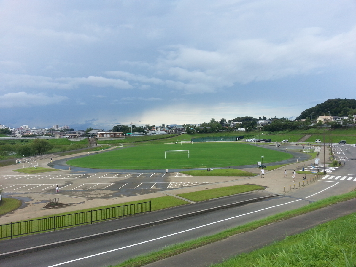 下飯田遊水地 サッカー場