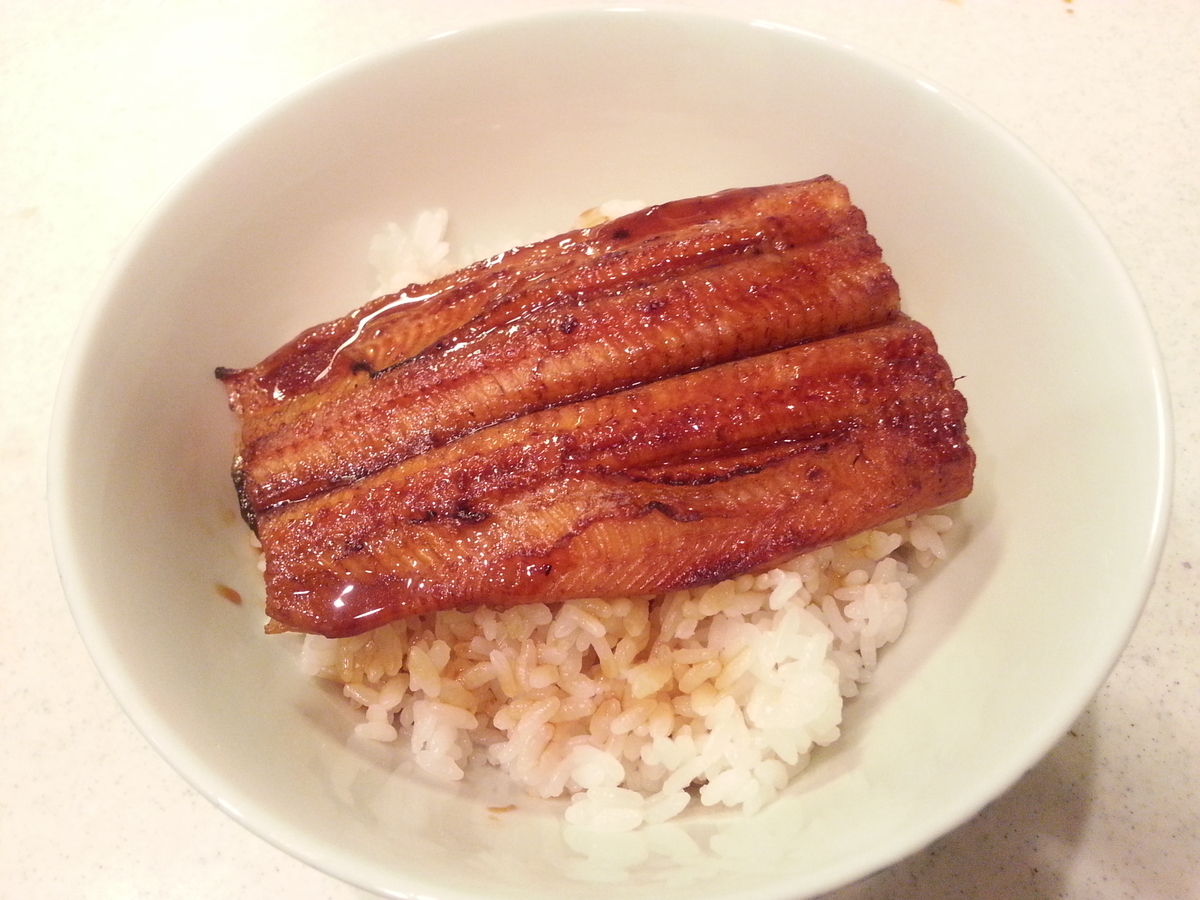 かわすい うなぎ 丼