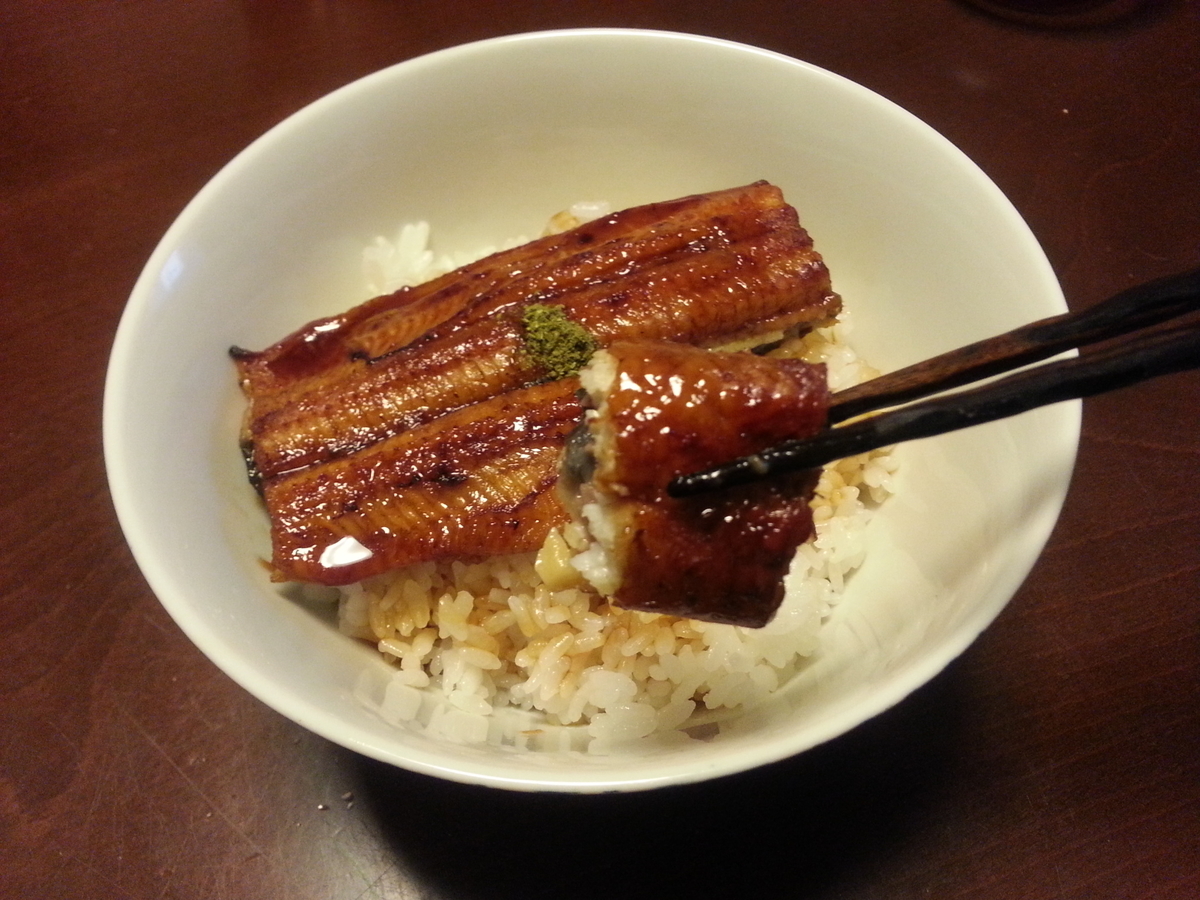 川口水産 うなぎ 丼