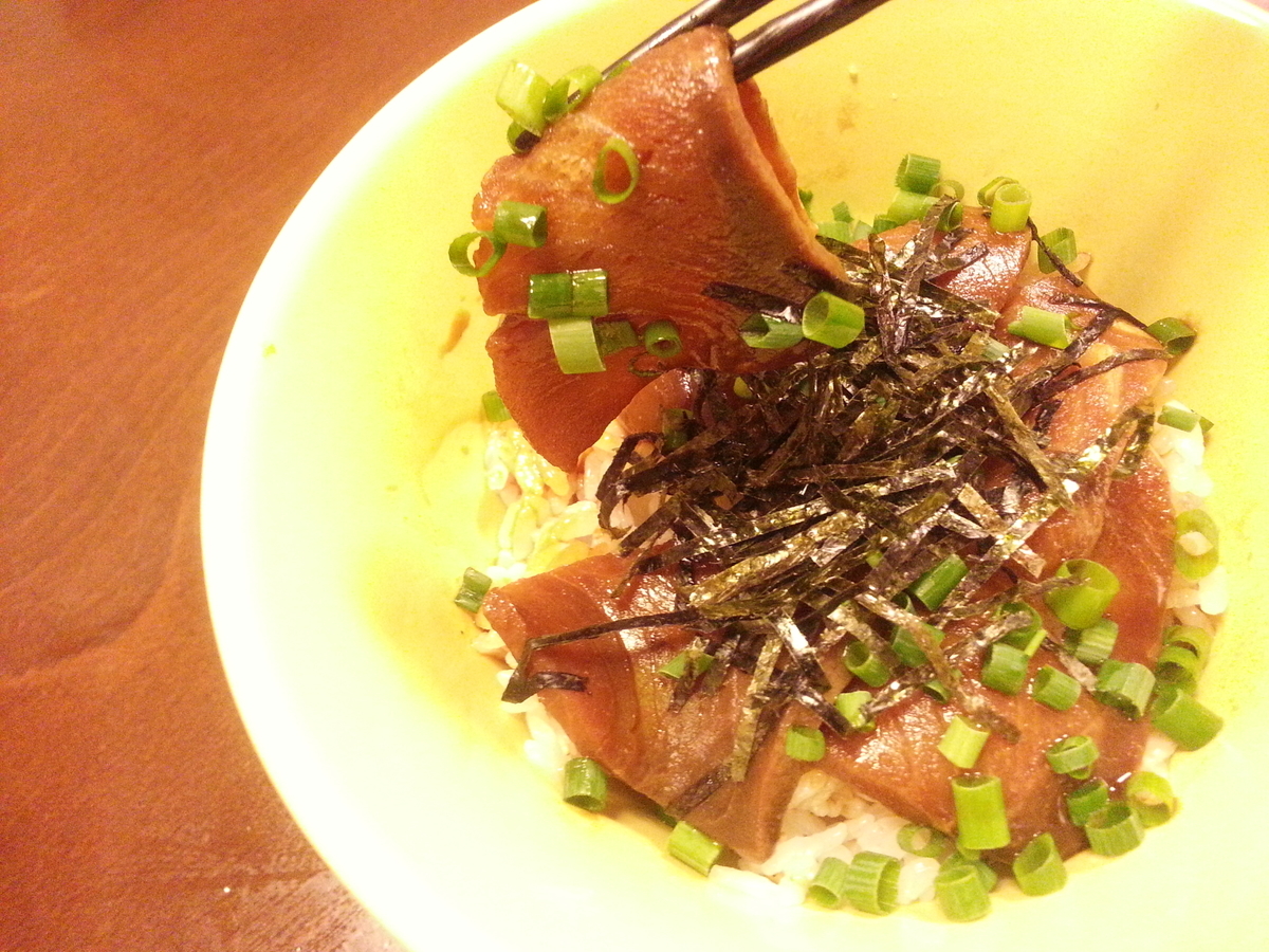 がんこ漁師の熱めし ブリ漬け丼