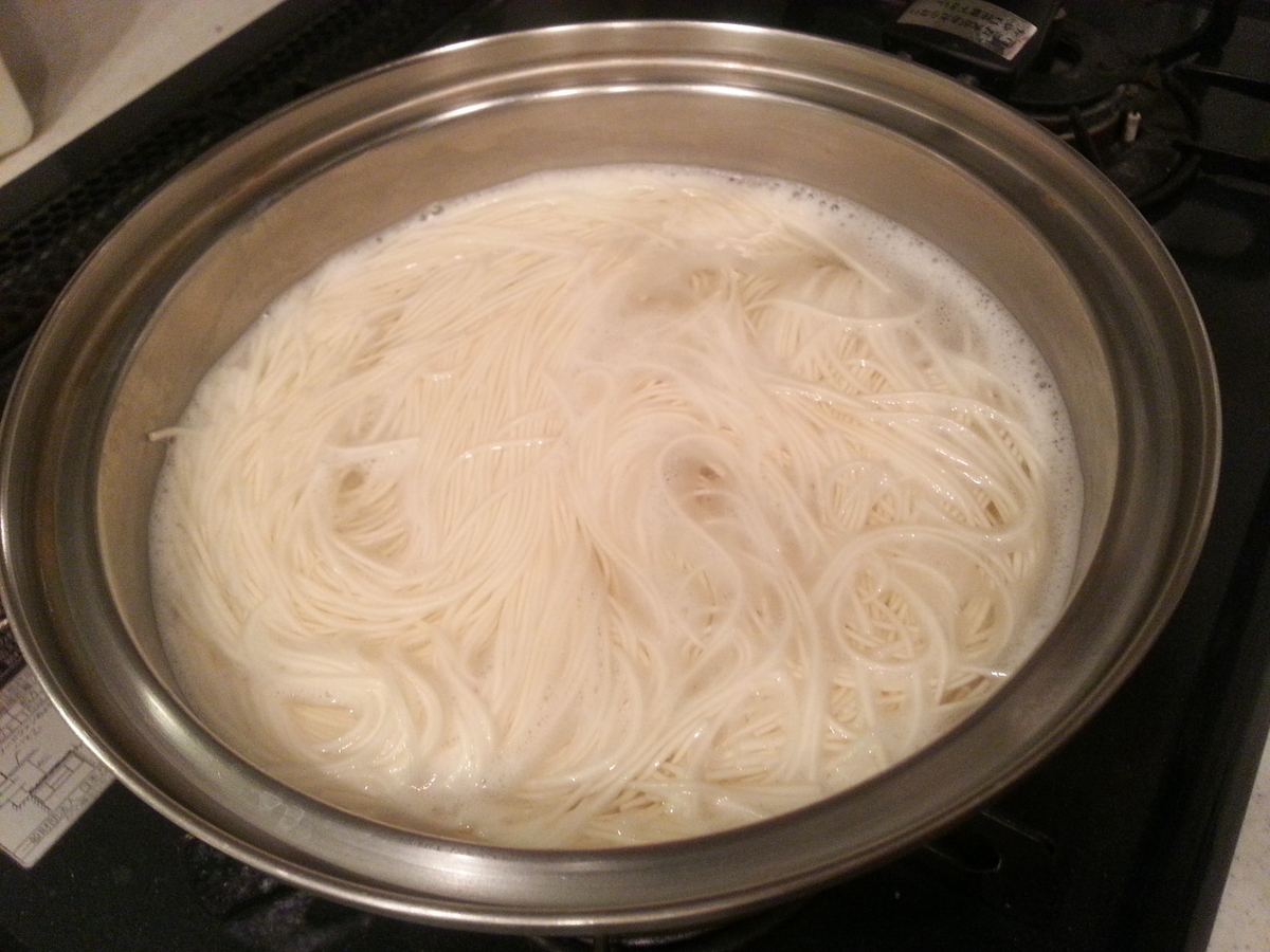 トマトジュース素麺