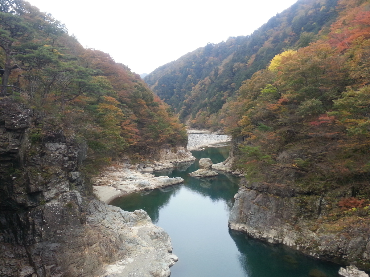 龍王峡ハイキング