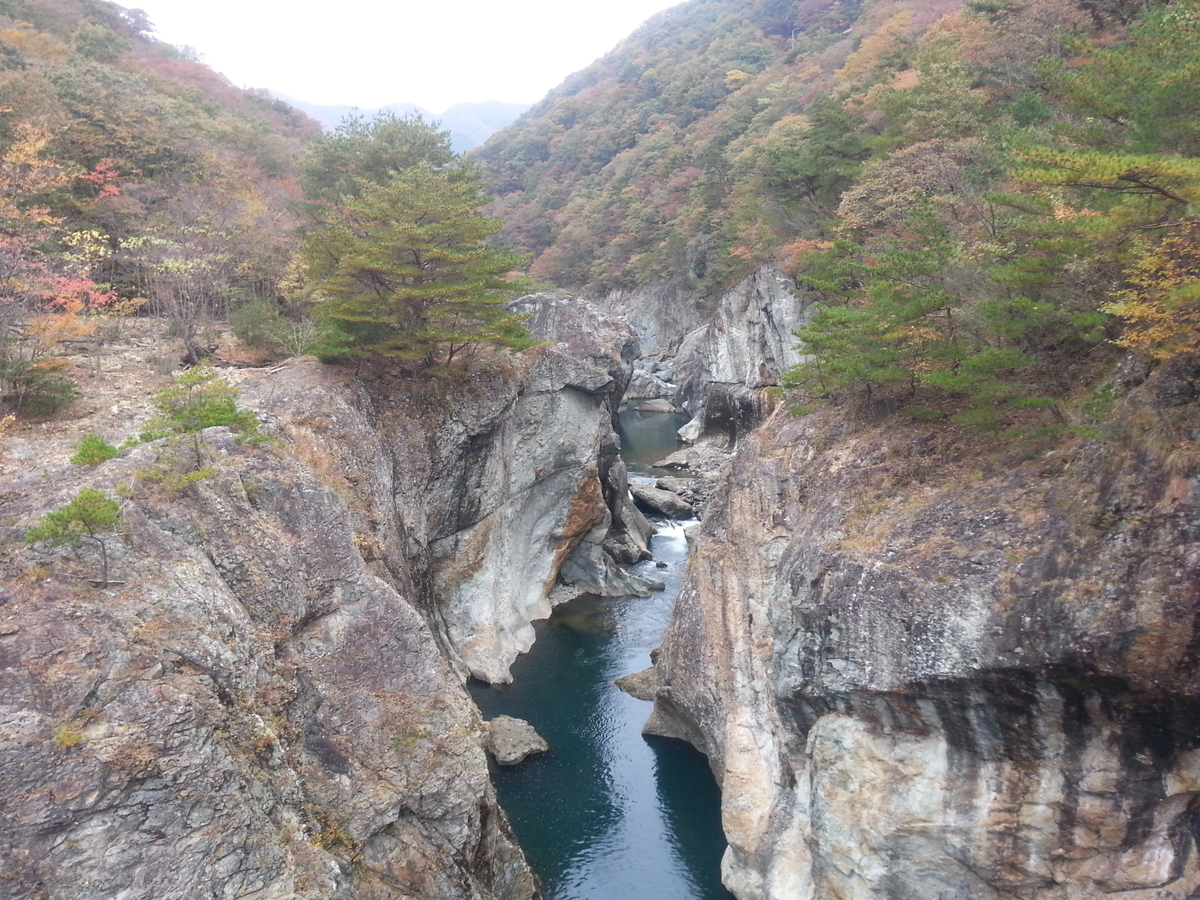 龍王峡ハイキング