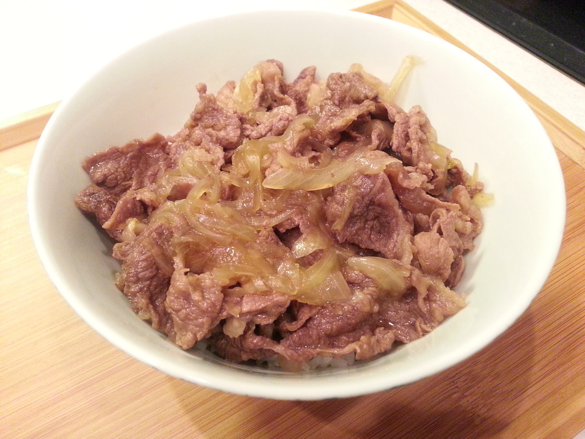 親父の牛丼の作り方（レシピ）