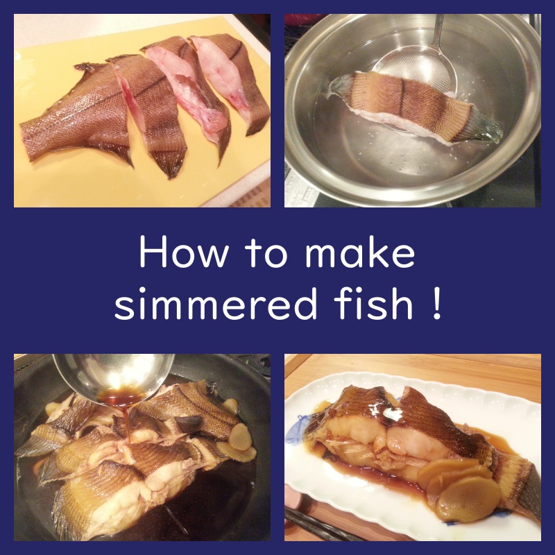 how to make simmered flatfish