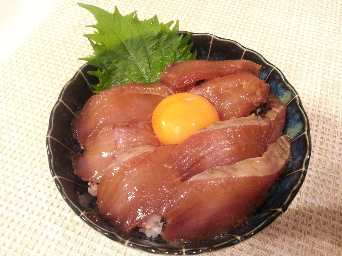 スマの漬け丼 作り方