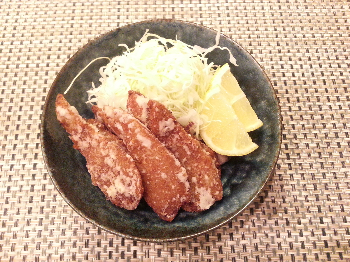 魚の竜田揚げ