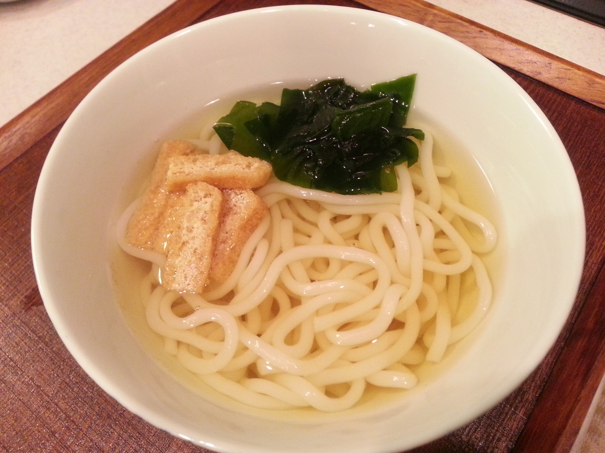 茅乃舎だし　うどん