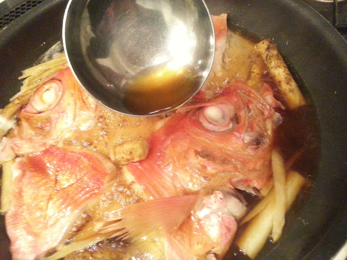 金目鯛の煮付け 作り方