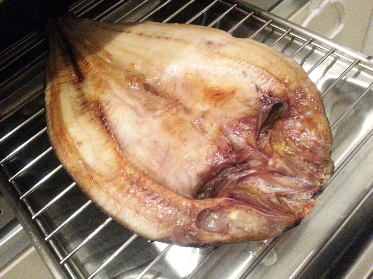 解凍しない。冷凍干物(冷凍ホッケ)グリルでの焼き方。