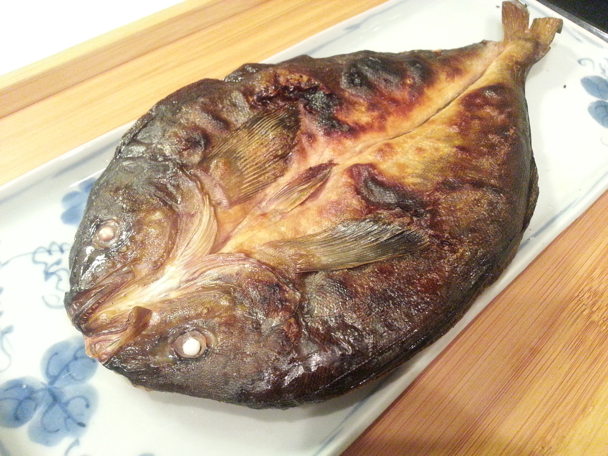 解凍しない。冷凍干物(冷凍ホッケ)グリルでの焼き方。