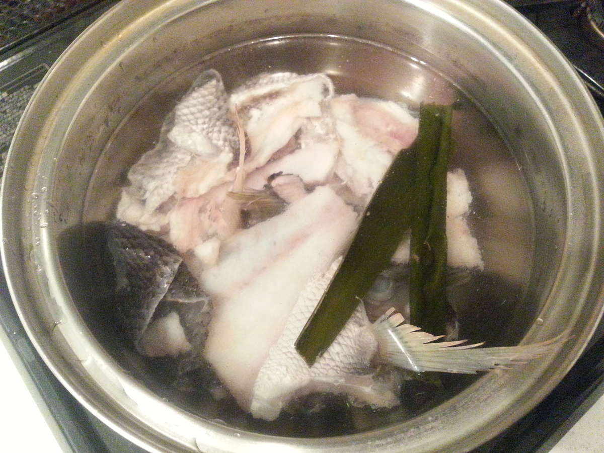 臭い下処理 魚のアラ 潮汁（吸い物）作り方