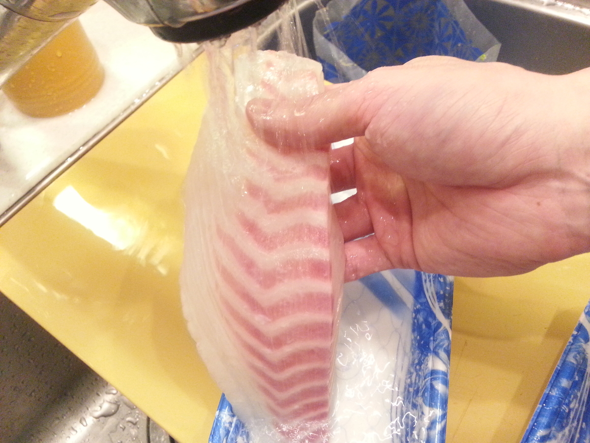 オリーブオイル不使用 白身魚のカルパッチョ作り方