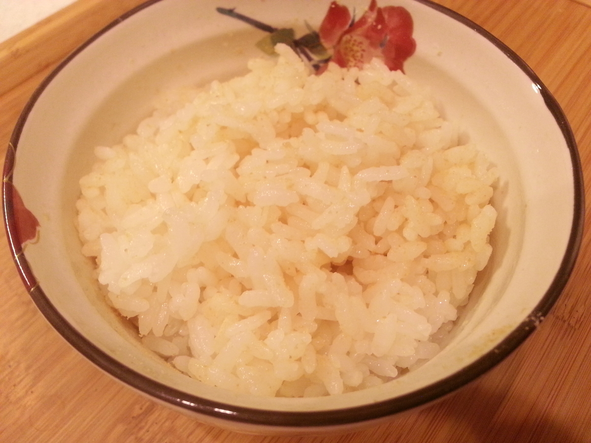 粉納豆 ご飯