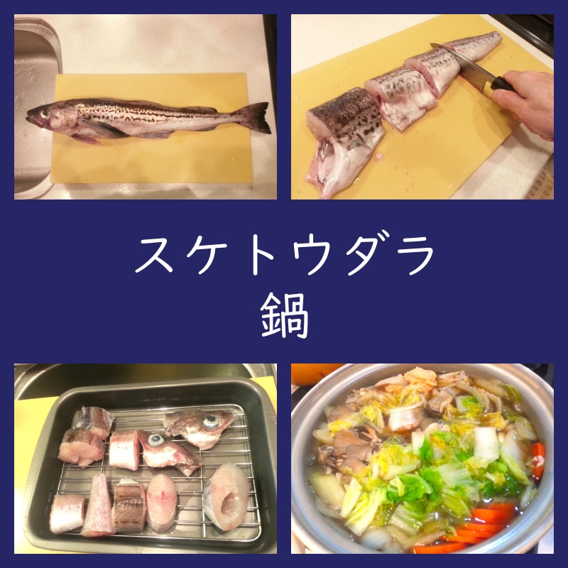 冬の味覚・鮮魚のスケトウダラで鍋を作る！ （レシピ・捌き方・タラコ付）