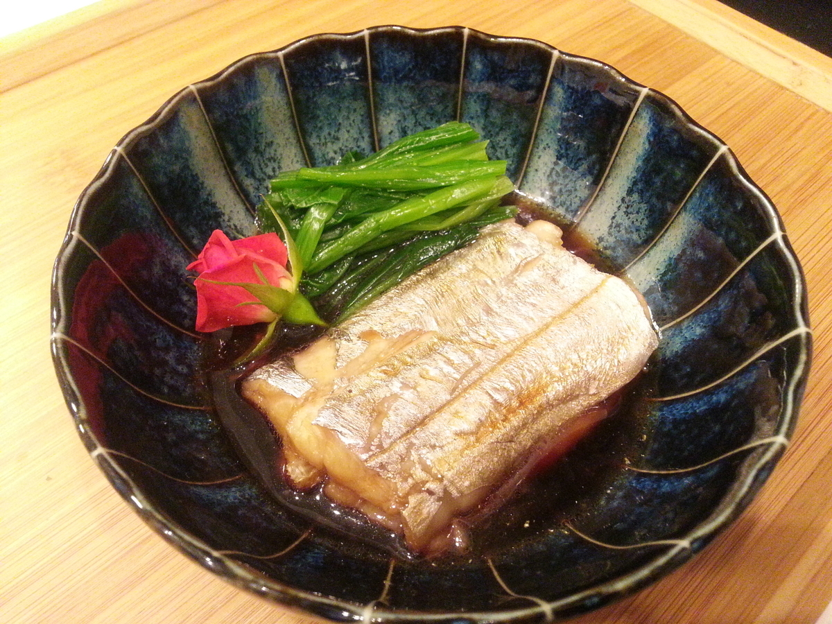 太刀魚 煮付け 食用バラ