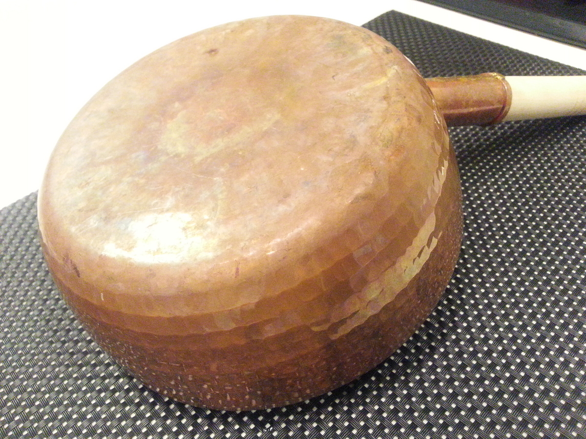 中村銅器製作所 雪平鍋 風合い 色合い
