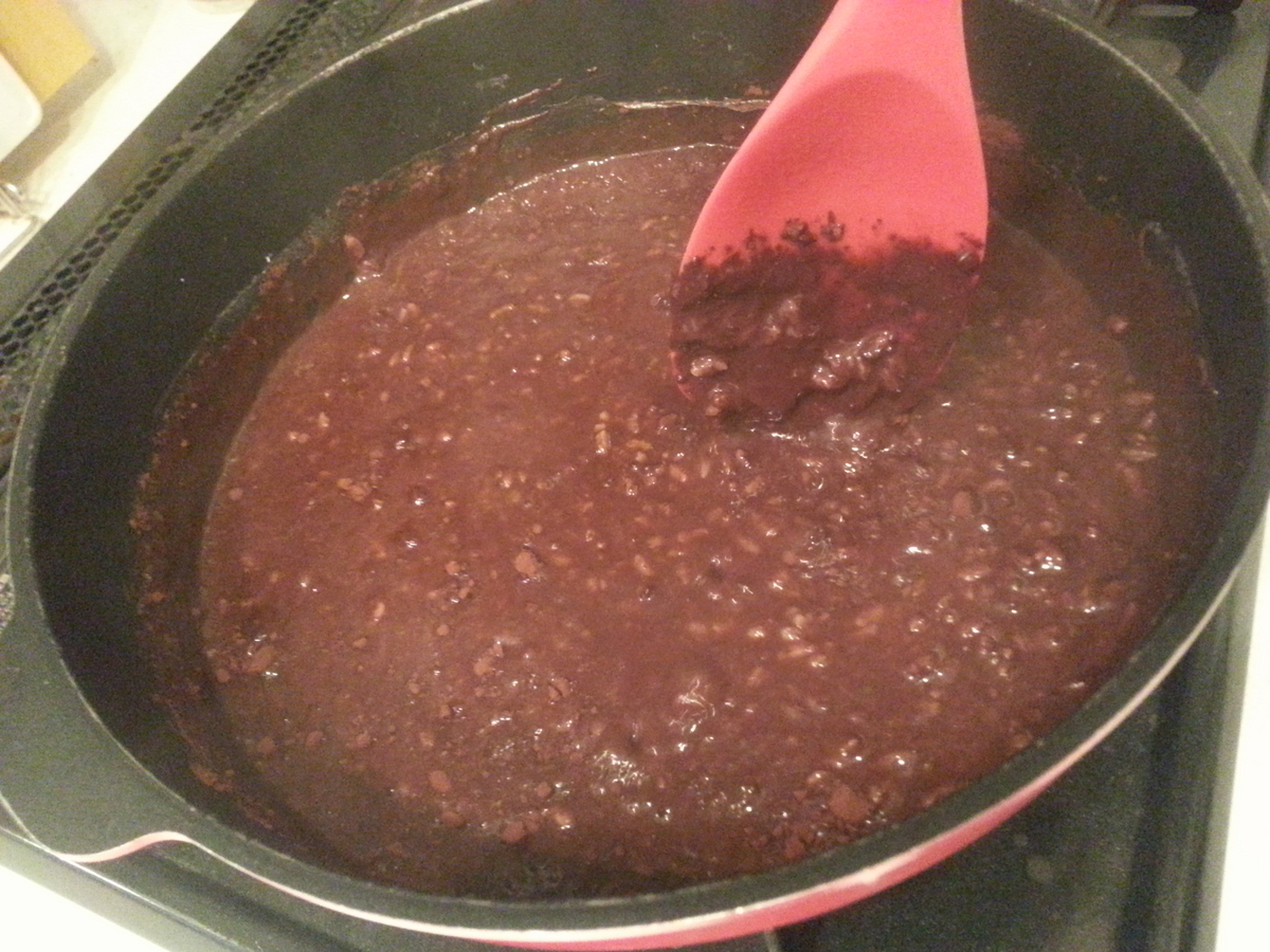 チャンポラード champorado 作り方