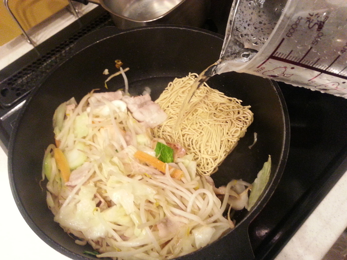 永谷園 焼ラーメン 作り方