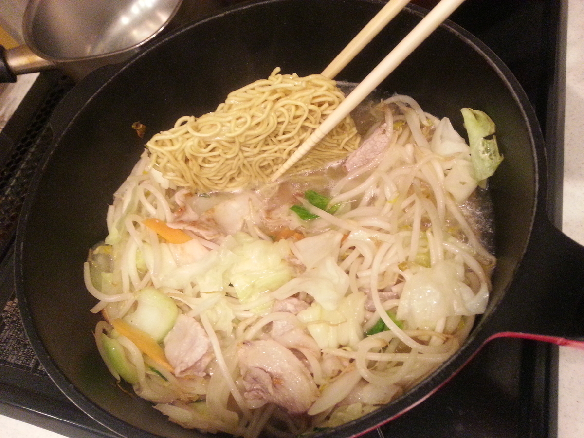 永谷園 焼ラーメン 作り方