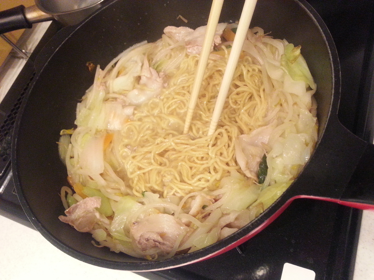 永谷園 焼ラーメン 作り方