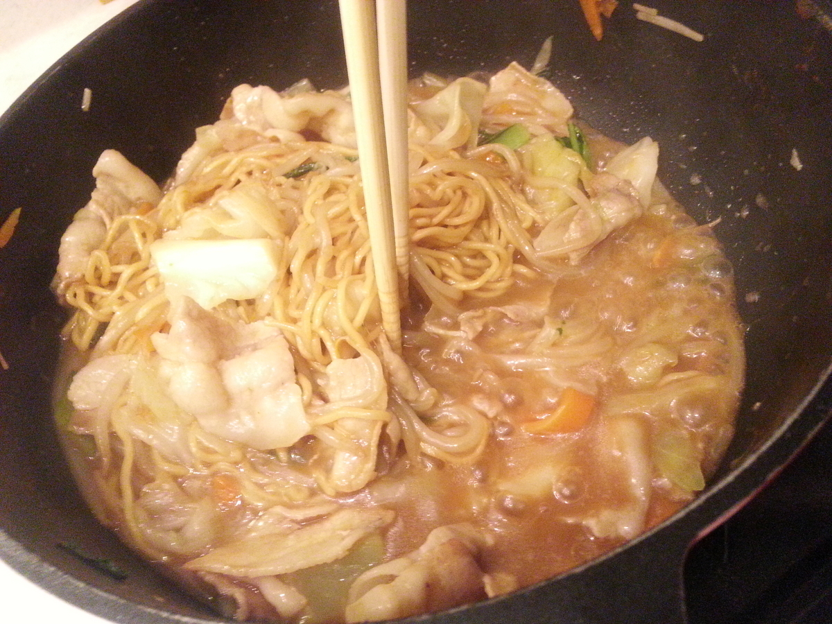 永谷園 焼ラーメン 作り方